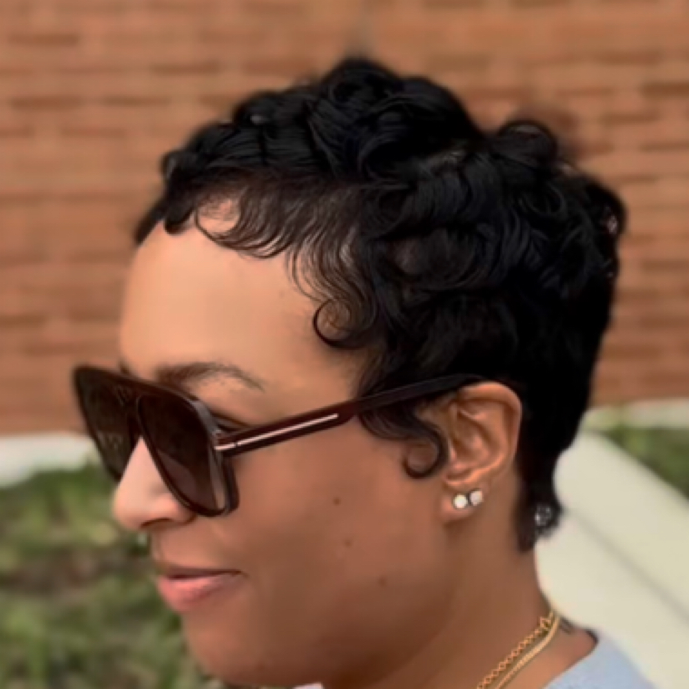 Hydration + Mold & Style (Short Natural Hair) at TTBH LUX in College Park, MD
