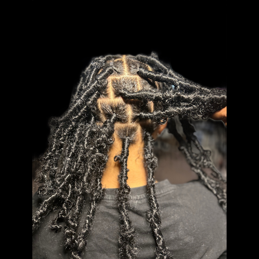 Smedium Butterfly Locs