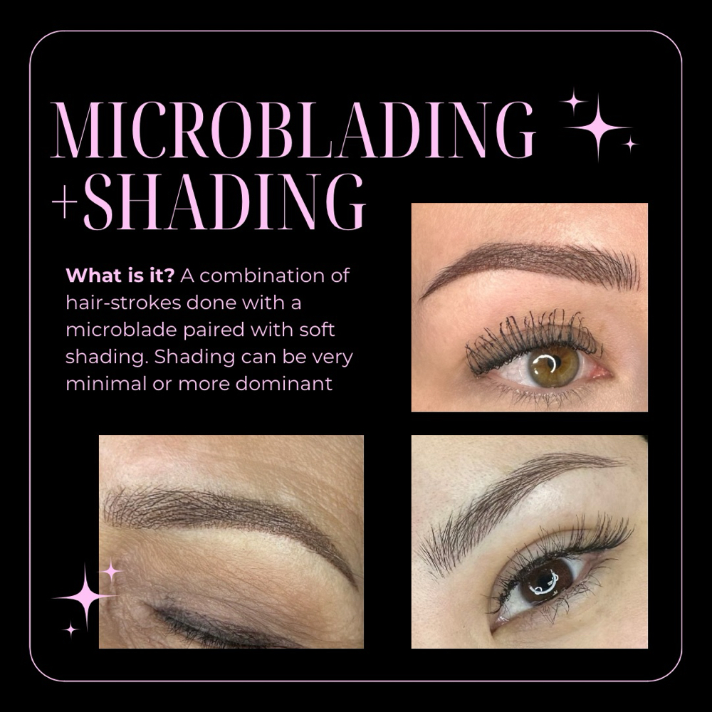 Microblading+Shading/Hybrid/Combo