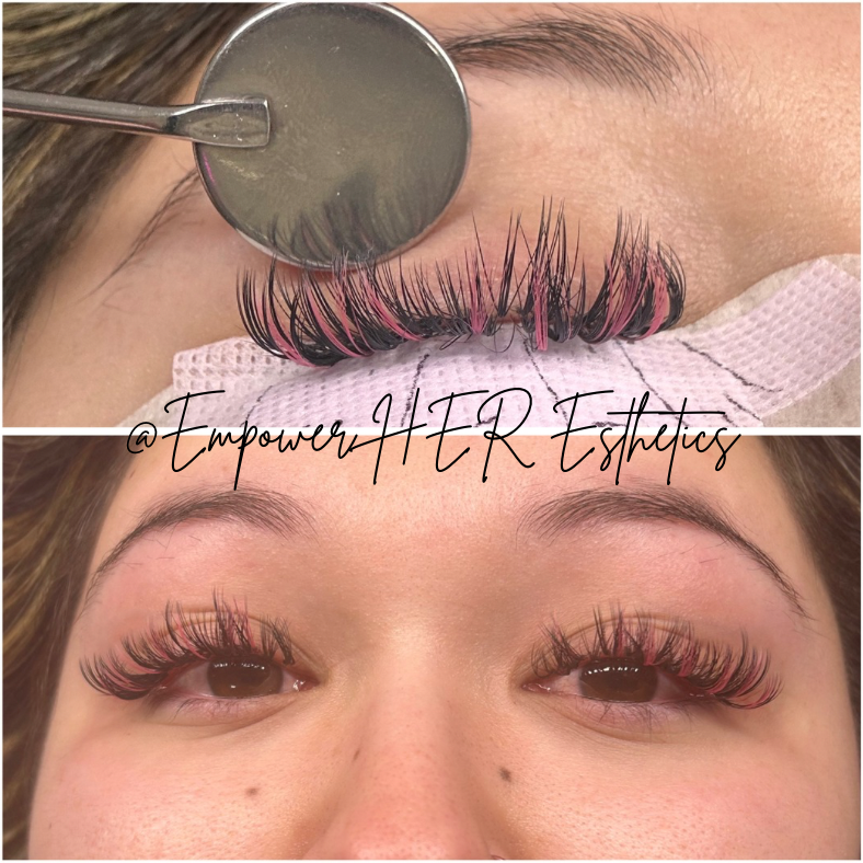 Add on- Colored Lashes at Empower Her Esthetics LLC in Oklahoma City, OK