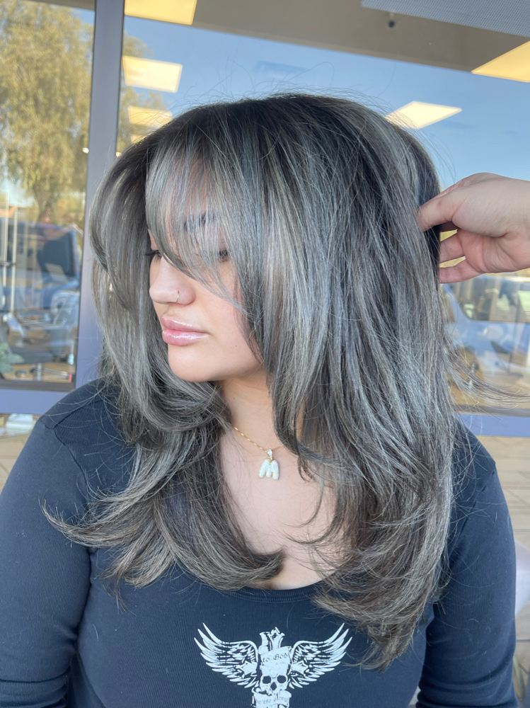 Full Head Babylights + Style