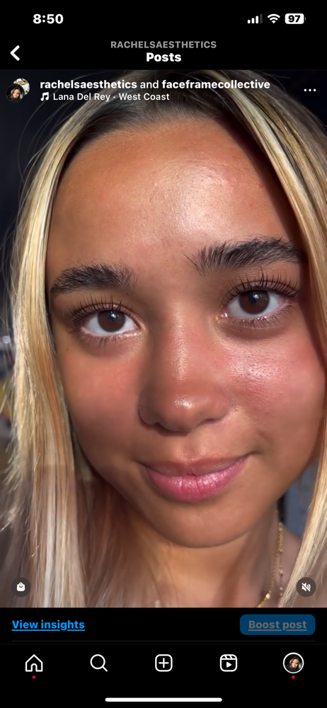 Lash Lift and Tint