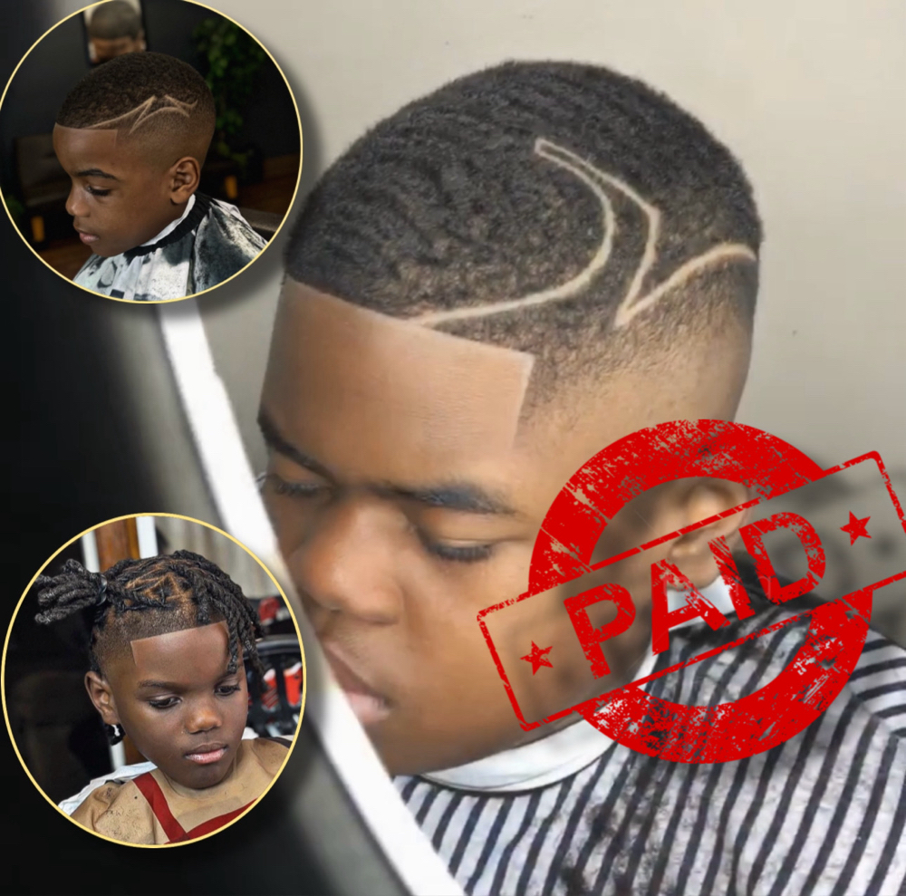 Full Payment Kids Haircut Ages 6-12