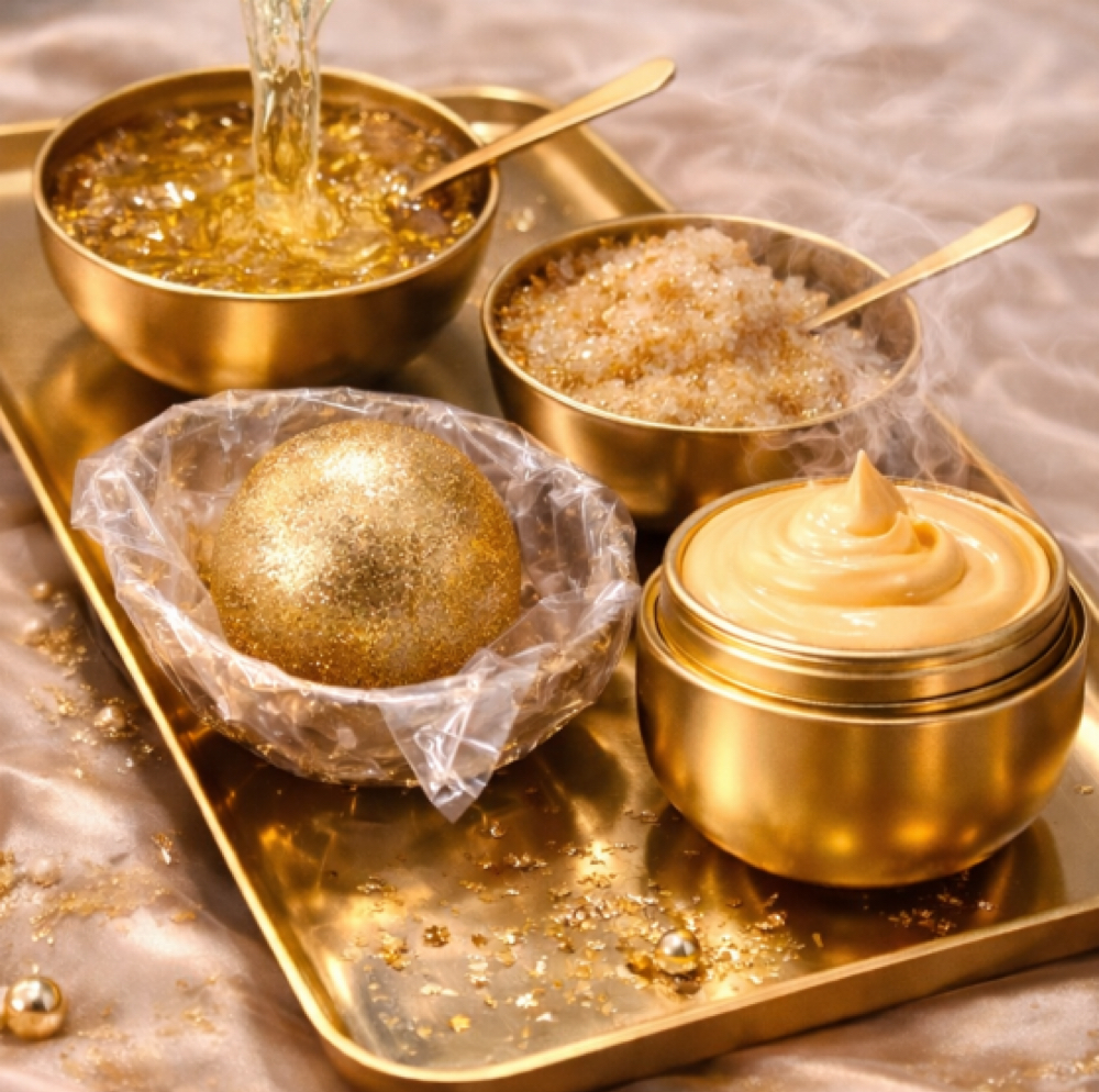 24k Golden Pedicure at Irene Nails in Germantown, TN