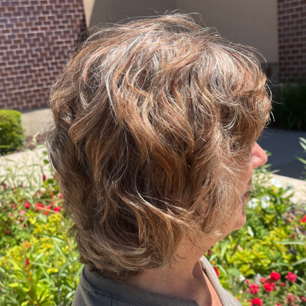 Medium Haircut at Out There Hair in Auburn, CA