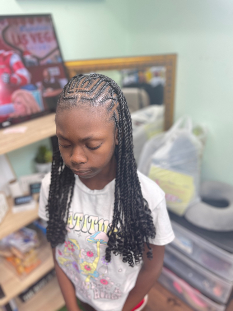 FULANI KNOTLESS (KIDS) at Crownedbyshanti in Pontotoc, MS