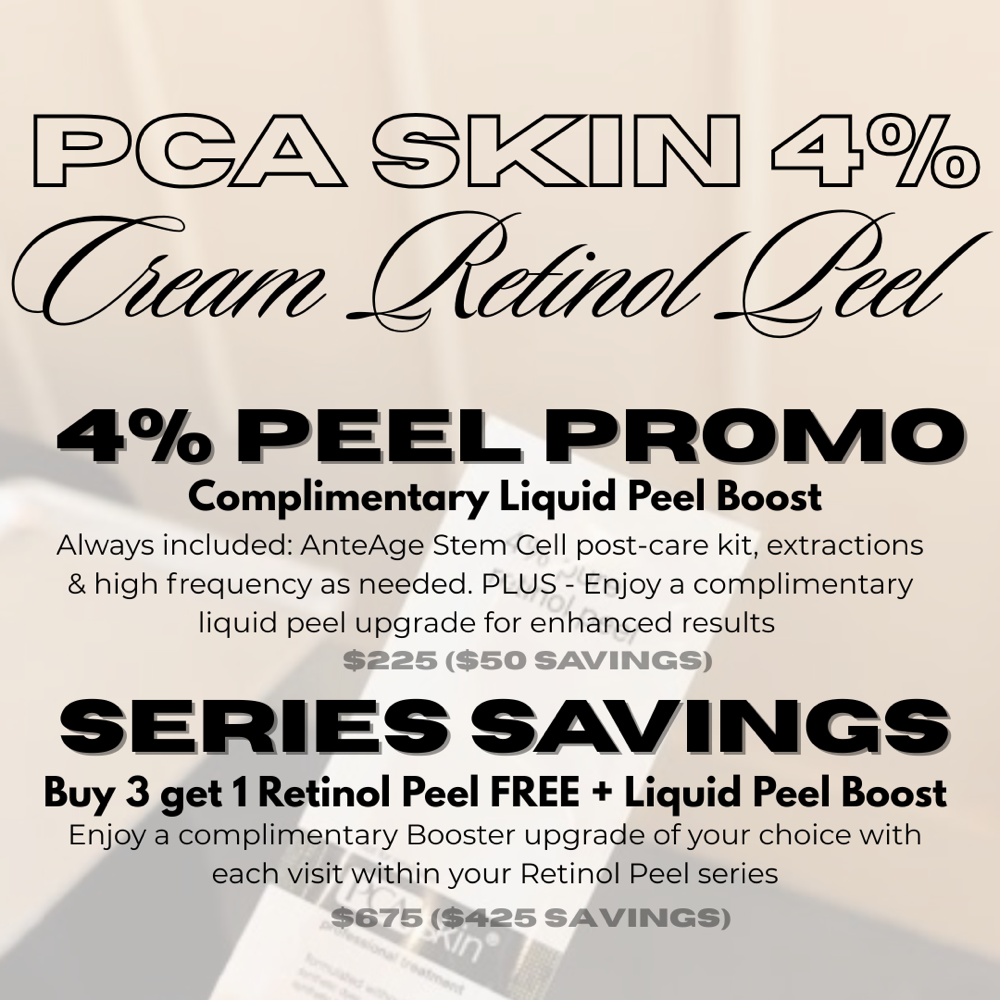 FALL 4% RETINOL PEEL PROMO