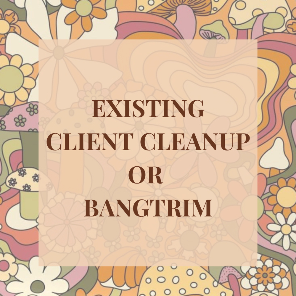 Cleanup/Bangtrim at Glamour Grove Salon in Savannah, GA