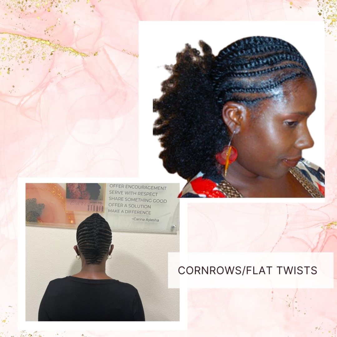 Cornrows/Flat Twists (large)