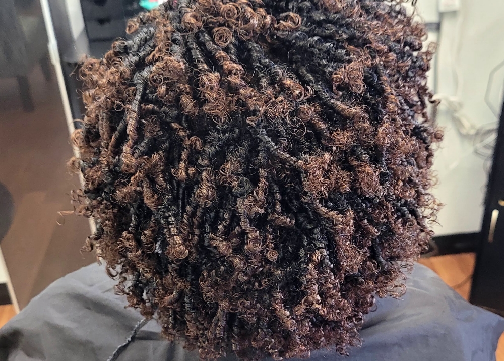 Natural Hair Finger Coils