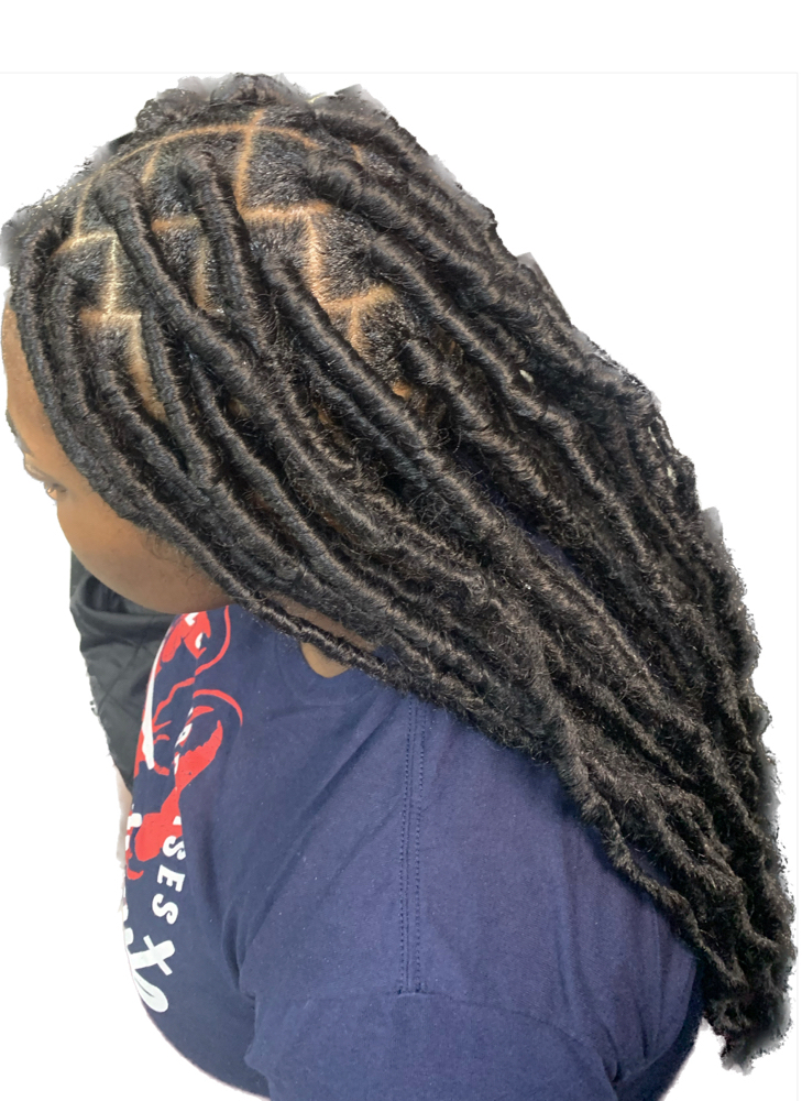 Individual Faux Locs (Large)
