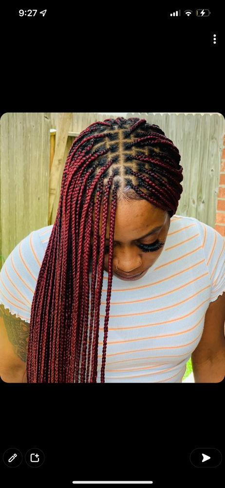 Micro Knotless Braids