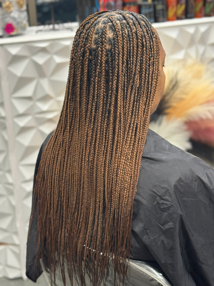 Small Knotless Braids