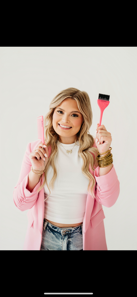 Partial Highlight at jacee hair + makeup in Columbia, LA