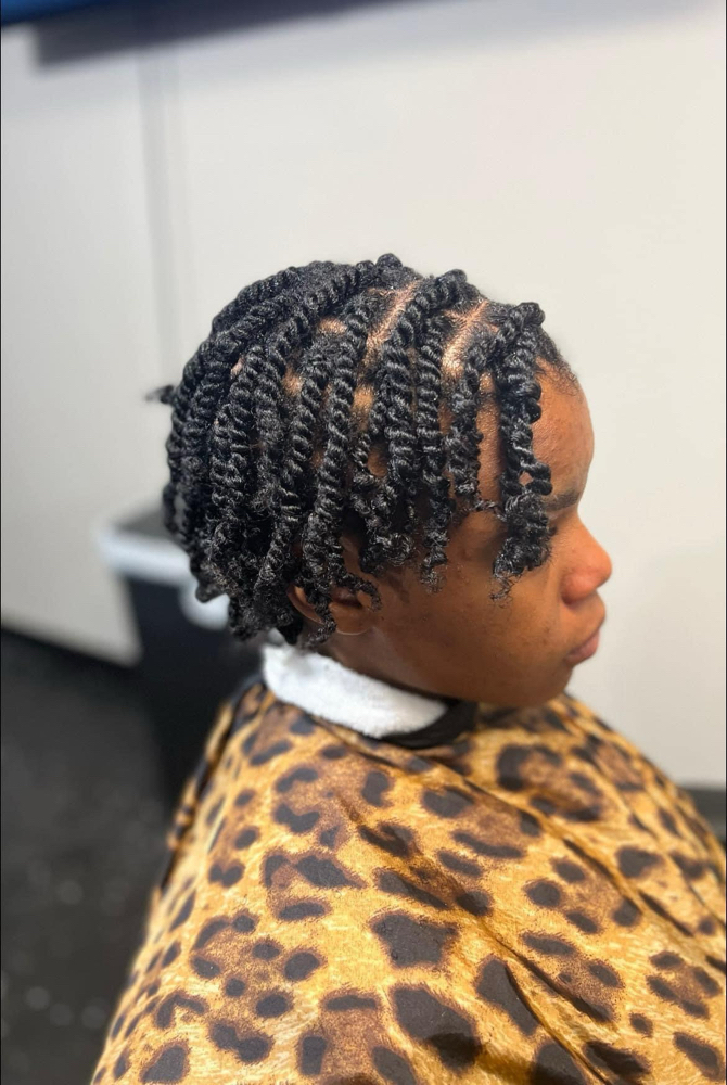Med Two Strand Twist/ Full Head