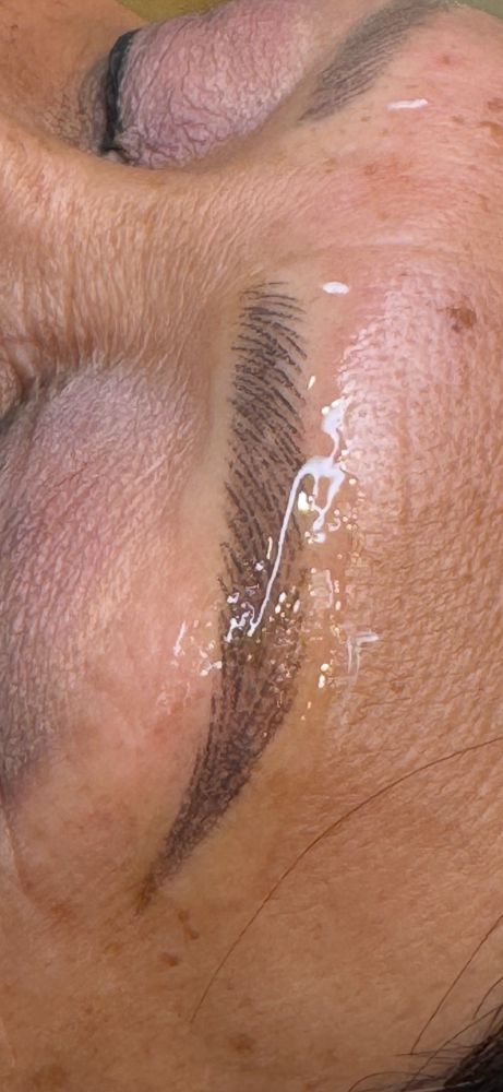 Microblading 1 Year T/up at Sarah Stone Cosmetic Tattoo Clinic in Fontana, CA