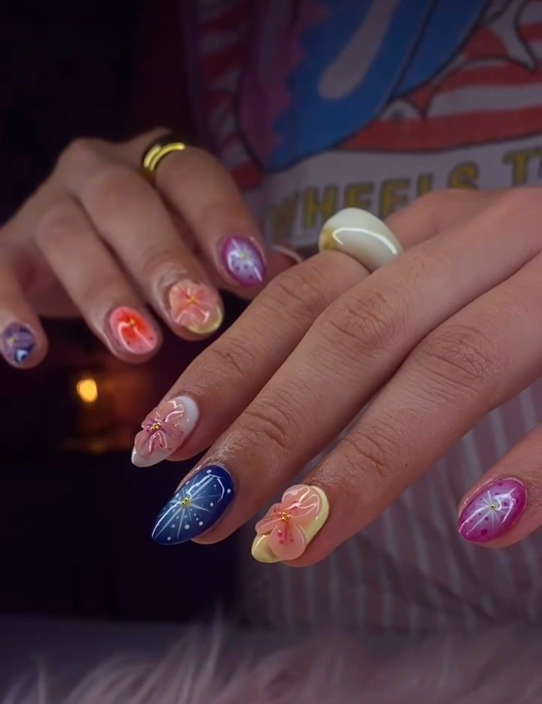 Short Acrylic Full set