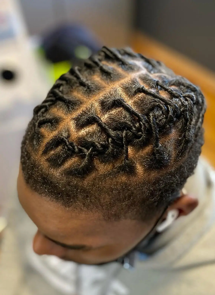 MEN'S CORNROW LOCKS