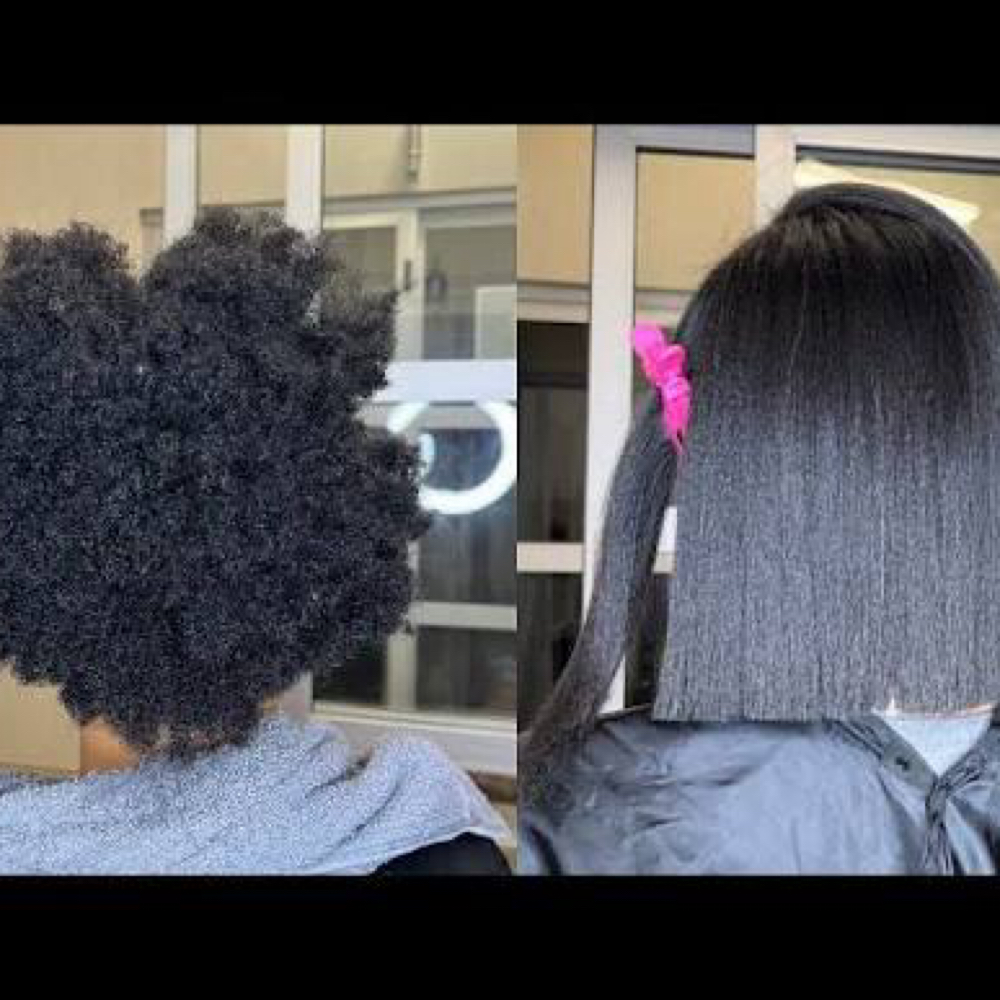 Silk Blow Out/Thermal Press at SophistaCurlz Hair Restoration Clinic - Weight Loss Center, LLC in Columbia, SC