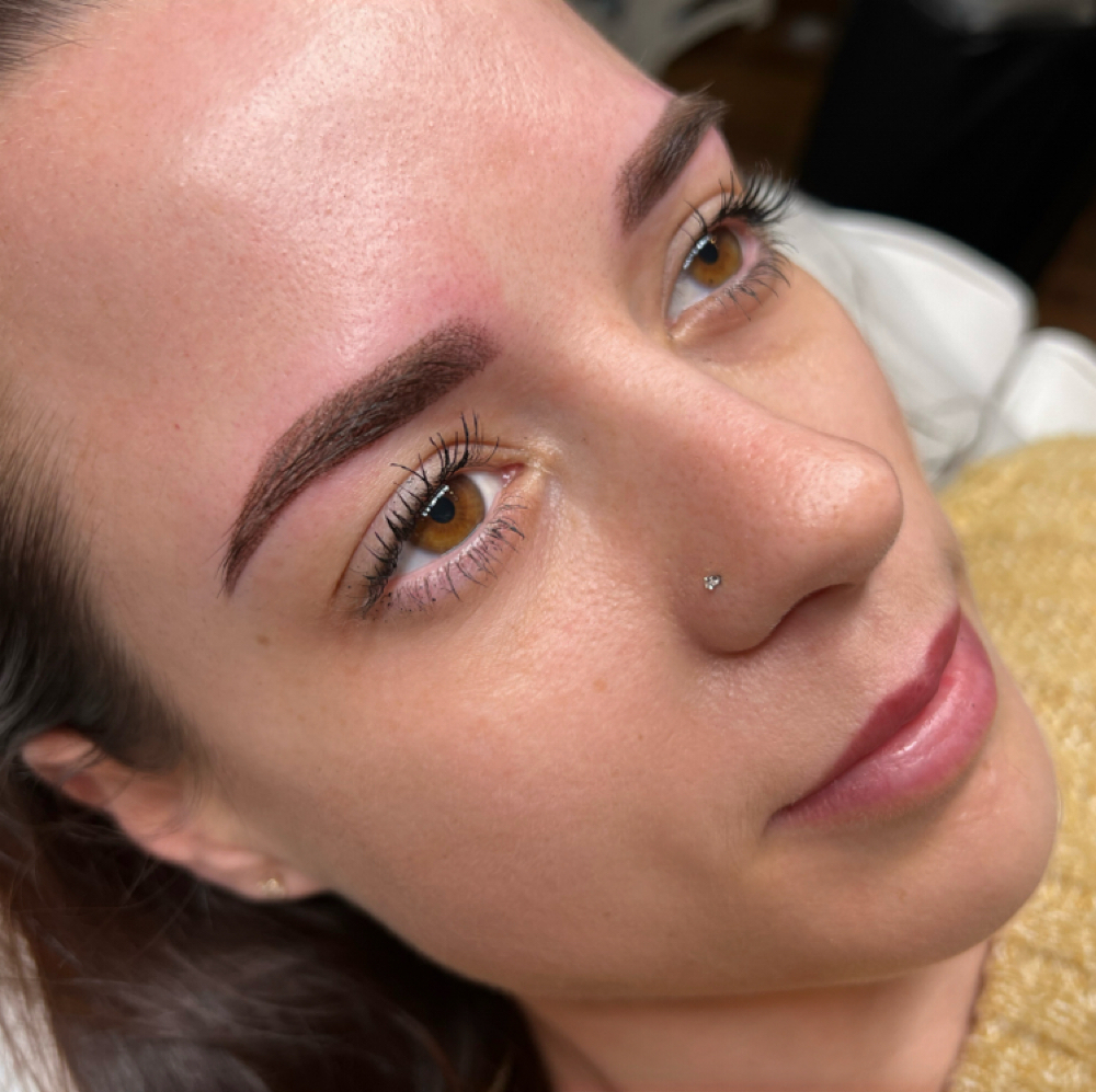 Powder Brows Yearly Touch Up at Permanent MakeUp Studio by Laura Valtere in Key west, FL