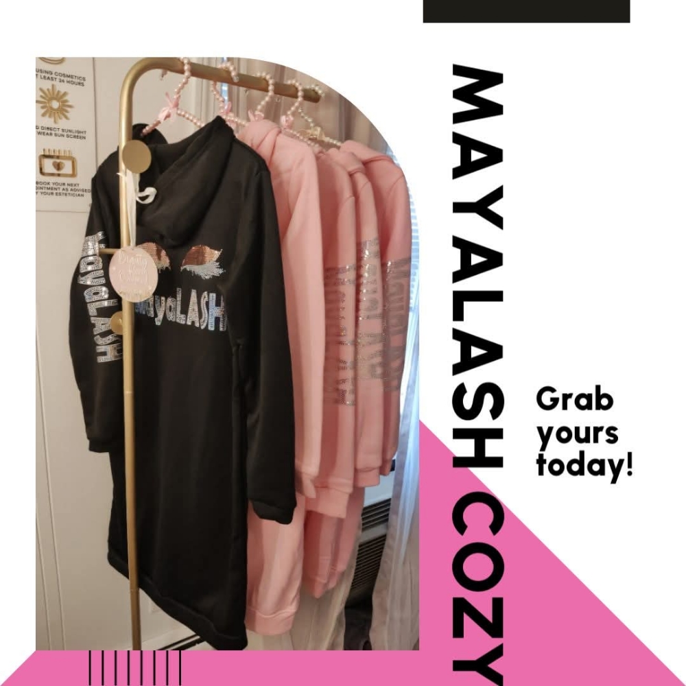 MayaLASH Cozy Bling Hoodie