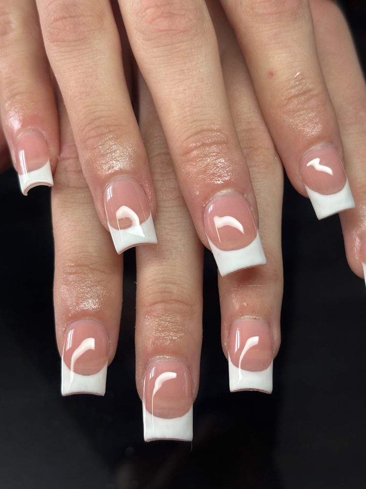 Gelx Nails w/ Basic Nail Art