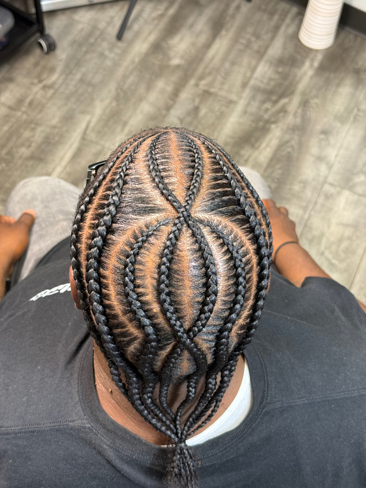 MEN 8-10 STITCH BRAIDS