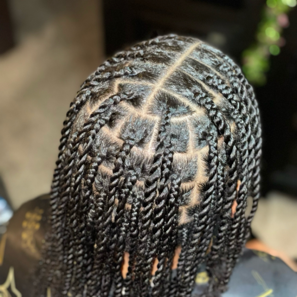 Natural Braided Style (10y - Adult) at Red Rose Styles LLC. in Moore, OK