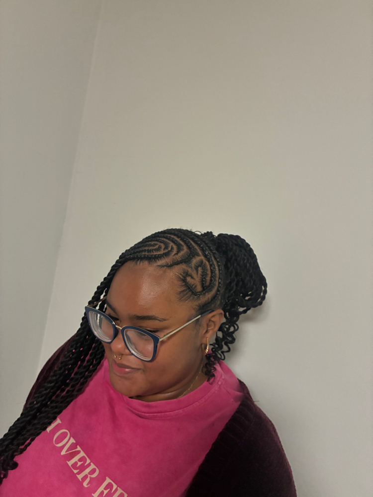 Heart at BraidsByJinece in Wichita, KS