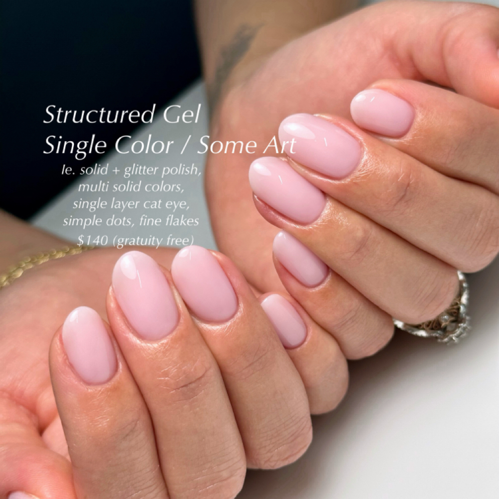 Struc. Gel Solid Color / Some Art at Cindy Trieu @simply_bycindy in Orange, CA