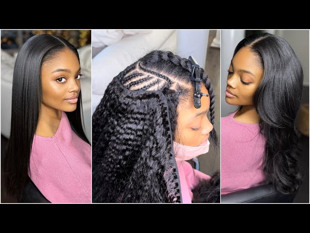 Sew-in With Leave Out
