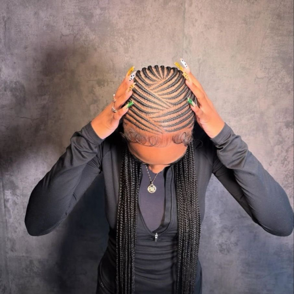 Design Cornrow Braid Stlyes W Weave at Shirley Williams in Little Rock, AR