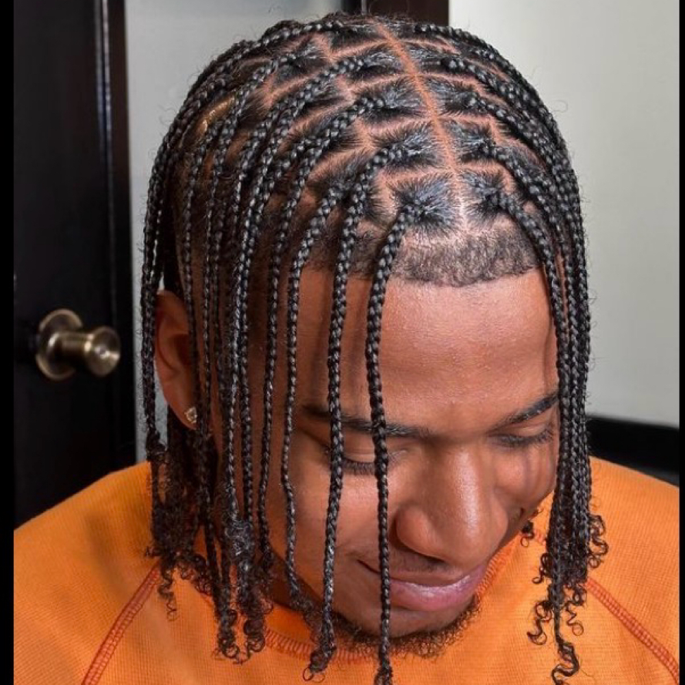 Mens Individual Braids at FOXXIE HAIR in Duncanville, TX