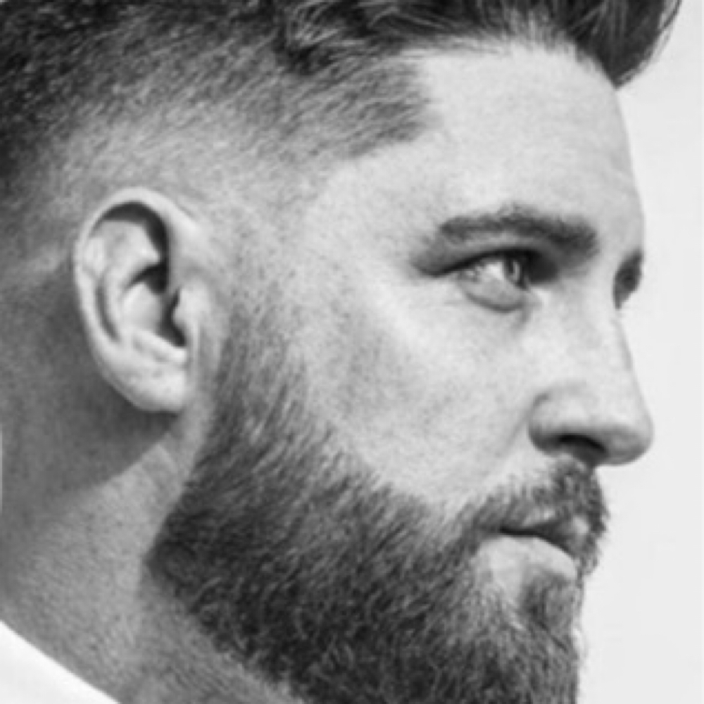 Combo-Men's Bald Fade w/ Beard Trim at Bristle Barbershop in Camdenton, MO