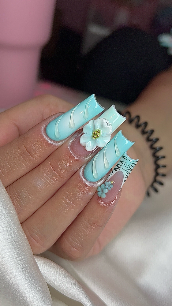 Large Acrylic Nails