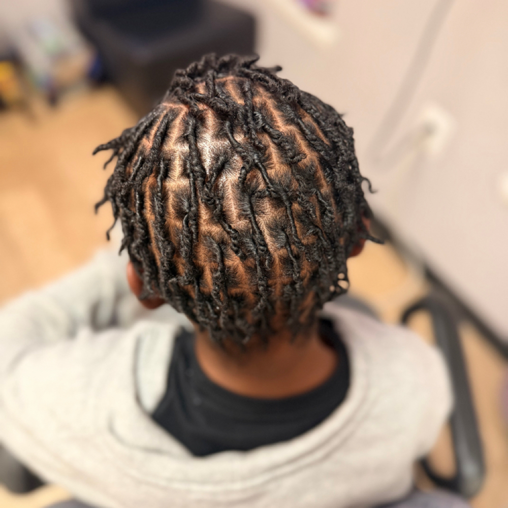 Small Starter Locs (Two Strand) at Loc’d With Tootie in Upper Marlboro, MD