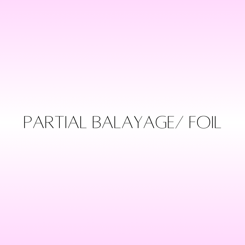 Partial Balayage/ Foil