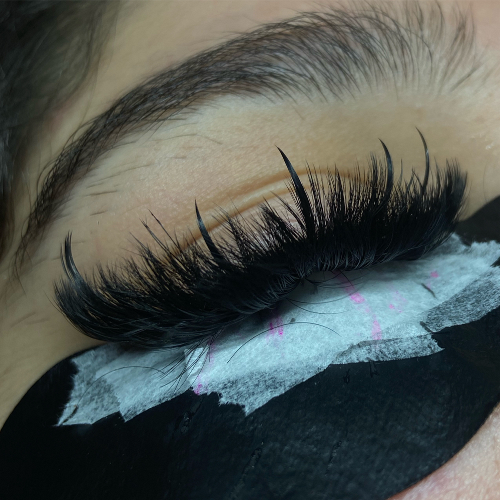 Wispy lash sets at gabby Mejía in mesquite, TX