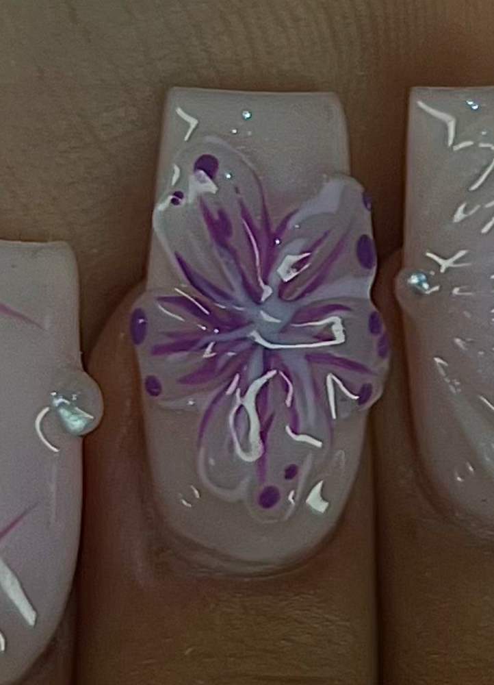 3d Flower (Per Nail)
