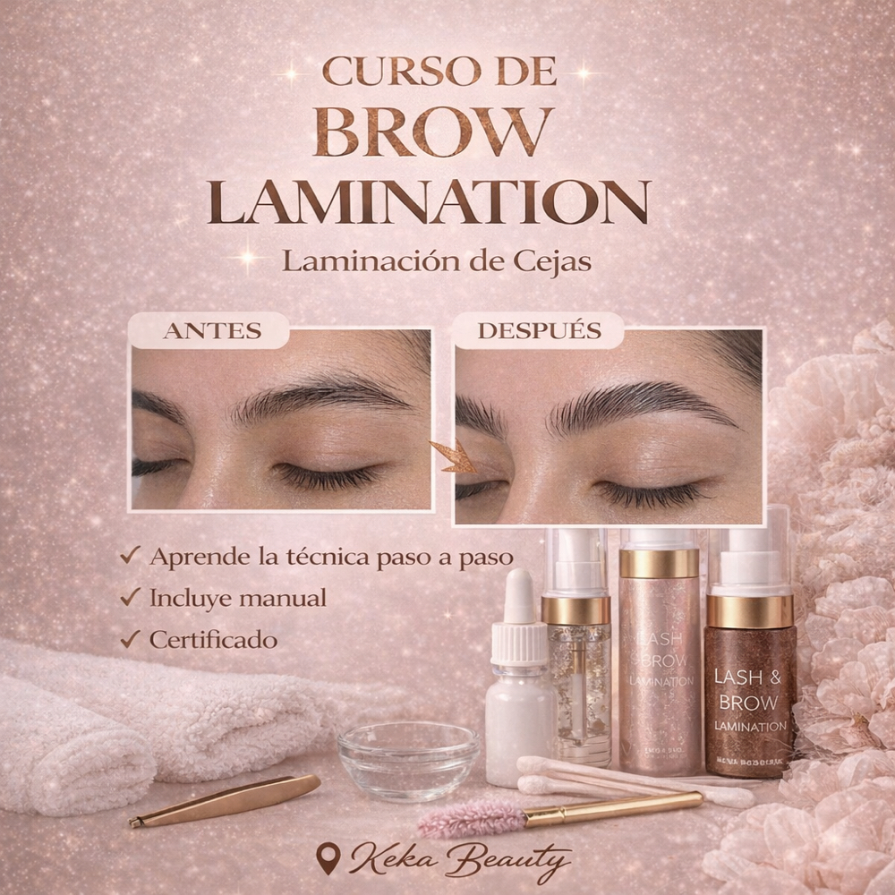 Curso de Laminacion de Cejas at The Glam Squad Salon in Florence, KY