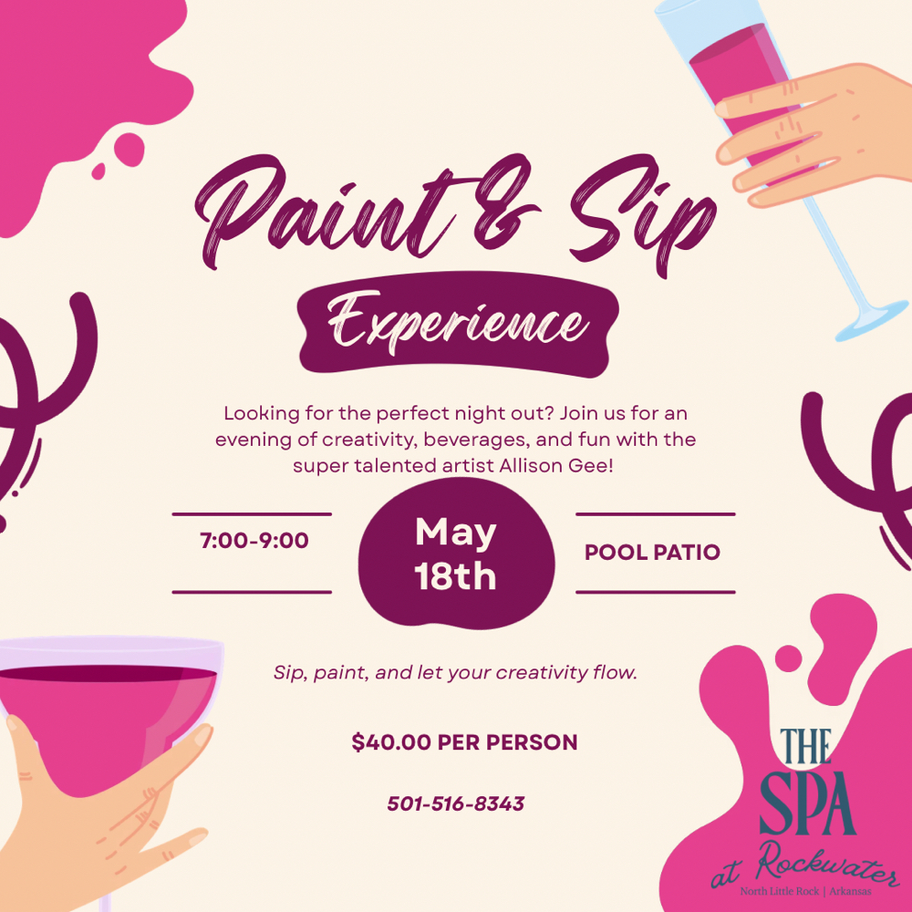 Corks And Canvas at The Spa at Rockwater in North Little Rock, AR