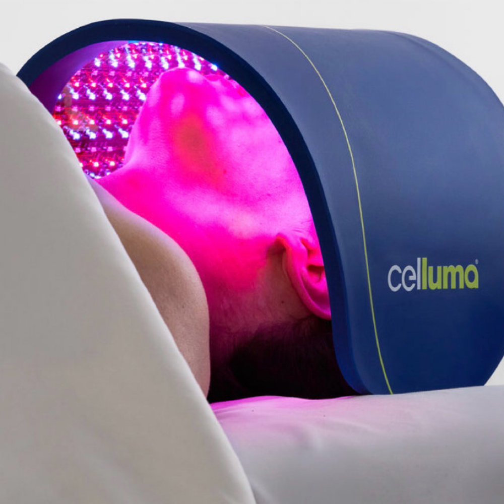 Celluma led light therapy at Arosa Aesthetics in Reno, NV