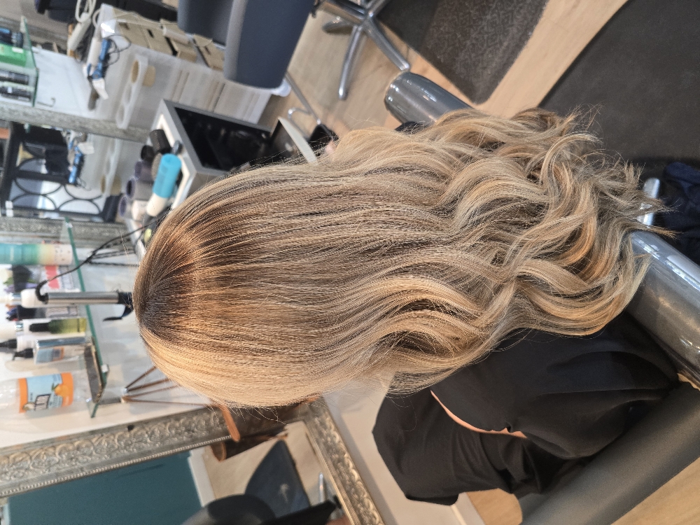 Root Color & Highlights at Clean Beauty Lab in Newport, RI