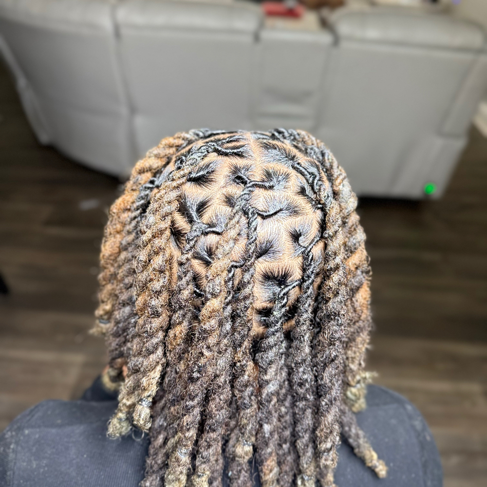 Sassy 2 Strands (LOCS) at Sassy Locs ATL LLC in Griffin, GA