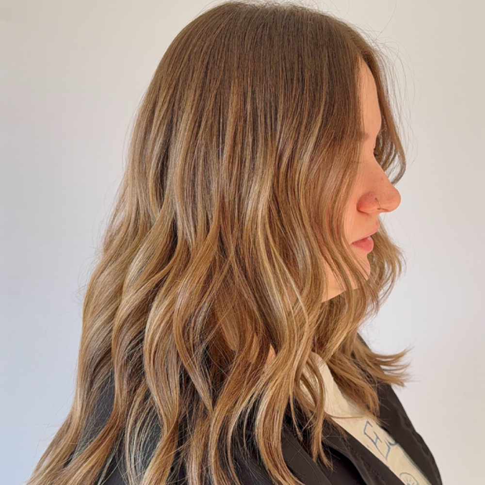 Partial Balayage/ Foilayage at Sincerely Sami in Richmond, TX