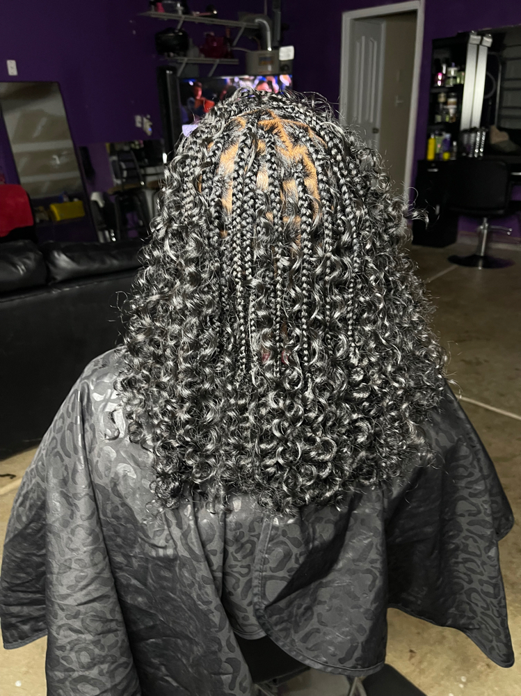 Knotless Boho Bob