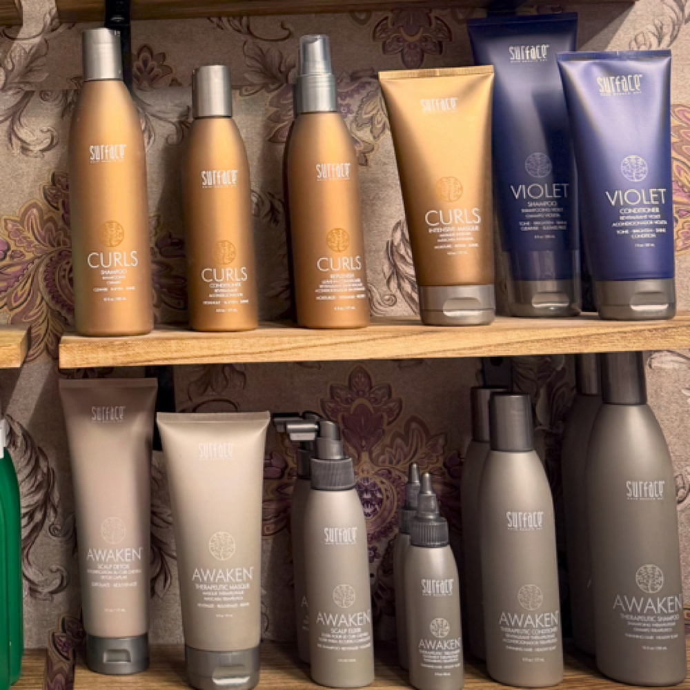 Surface products at The Hairgypsy Salon in Atlanta, GA