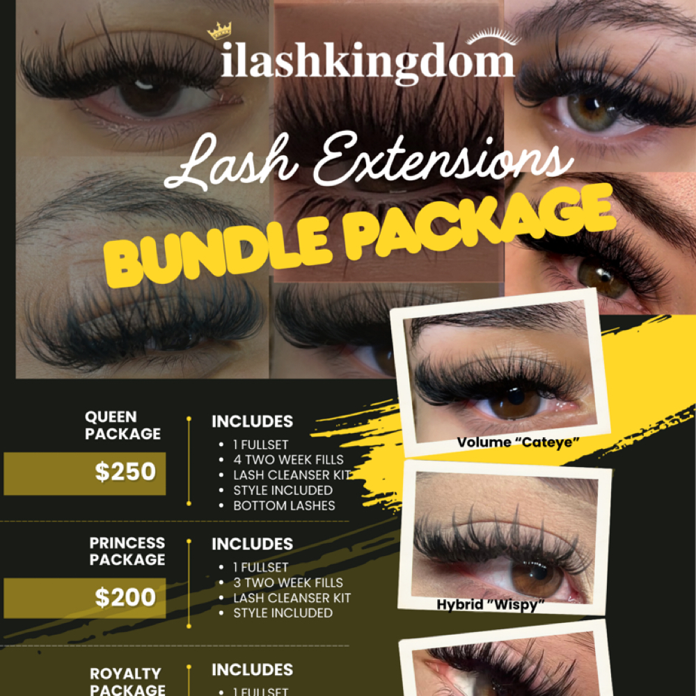 LASH ROYALTY BUNDLE at ILASHKINGDOM in oklahoma city, OK