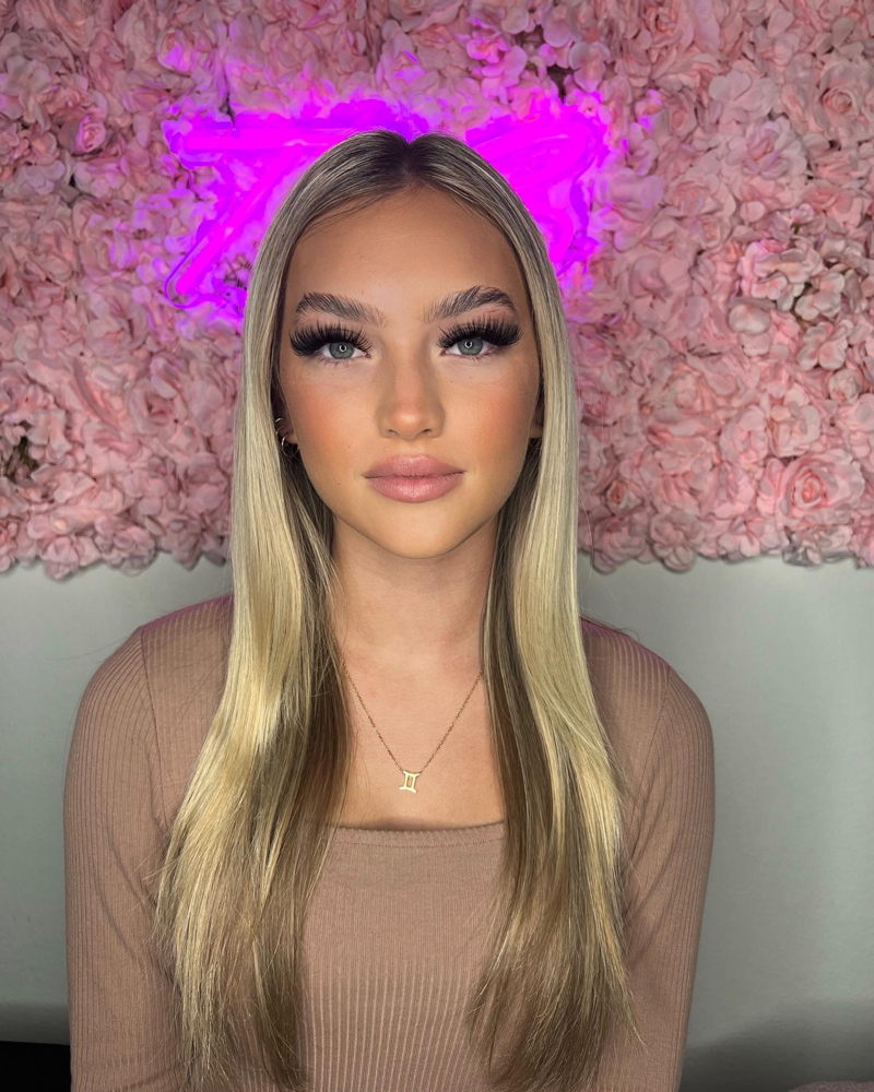 Wispy lashes