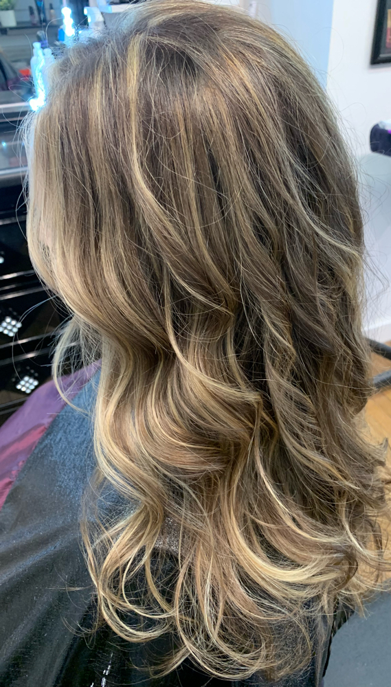 Partial Balayage/ With Color
